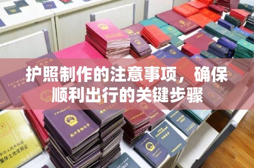三亚护照制作的注意事项，确保顺利出行的关键步骤