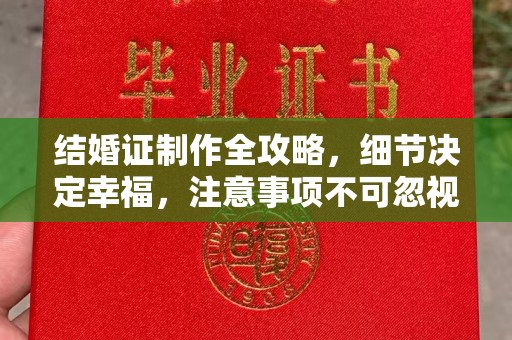 三亚结婚证制作全攻略，细节决定幸福，注意事项不可忽视