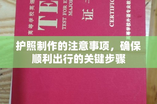 三亚护照制作的注意事项，确保顺利出行的关键步骤