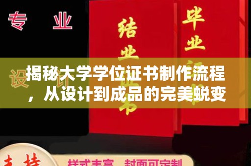 三亚揭秘大学学位证书制作流程，从设计到成品的完美蜕变