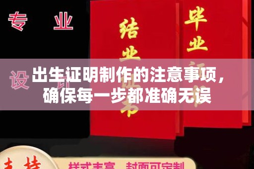 三亚出生证明制作的注意事项，确保每一步都准确无误